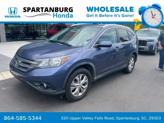 Used 2012 Honda CR-V EX-L with VIN 5J6RM3H73CL008962 for sale in Spartanburg, SC
