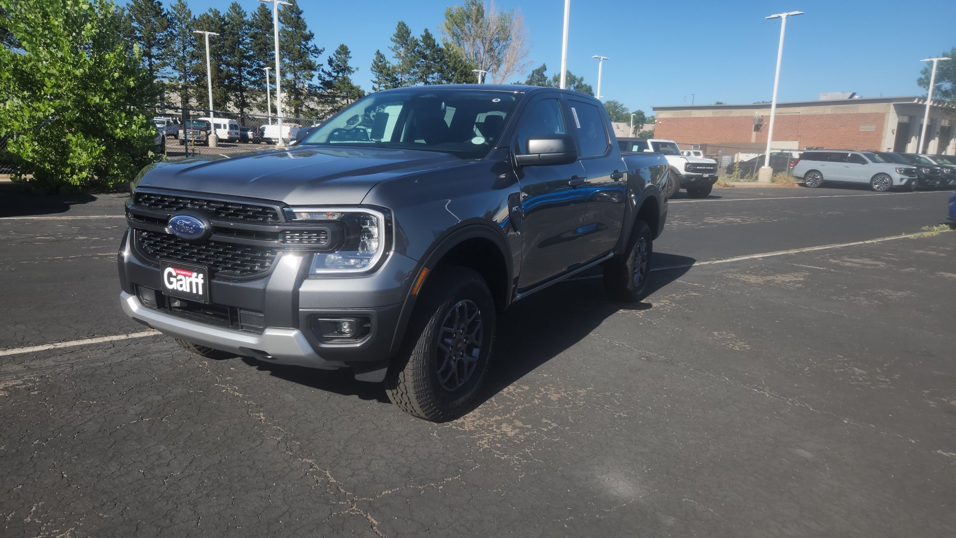 New 2026 Carbonized Gray Metallic Ford XLT image 2
