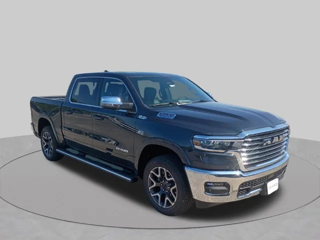 New 2027 Forged Blue Metallic Exterior Paint RAM Laramie image 7