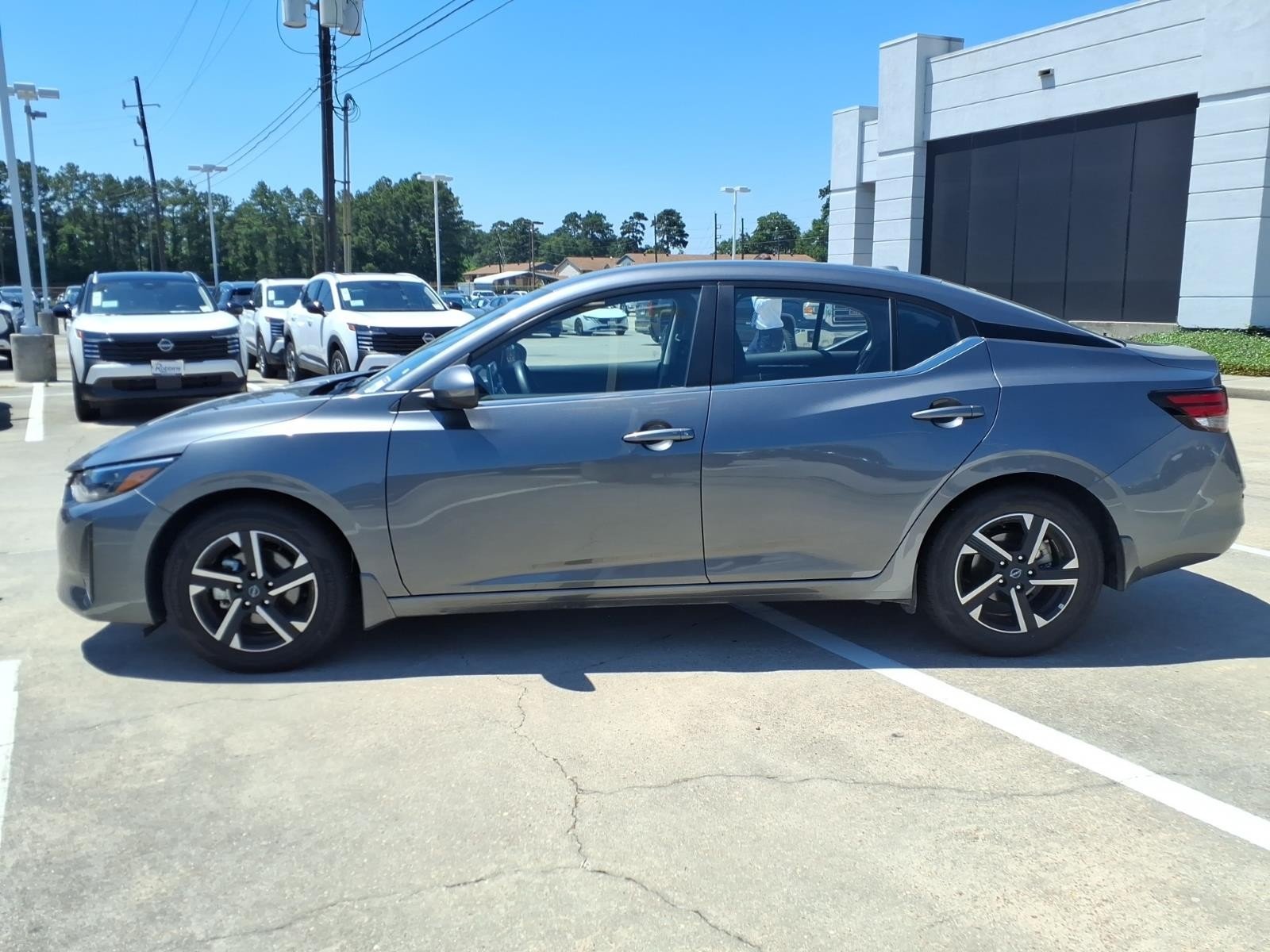 2025 Nissan Sentra SV Gray at Robbins Nissan