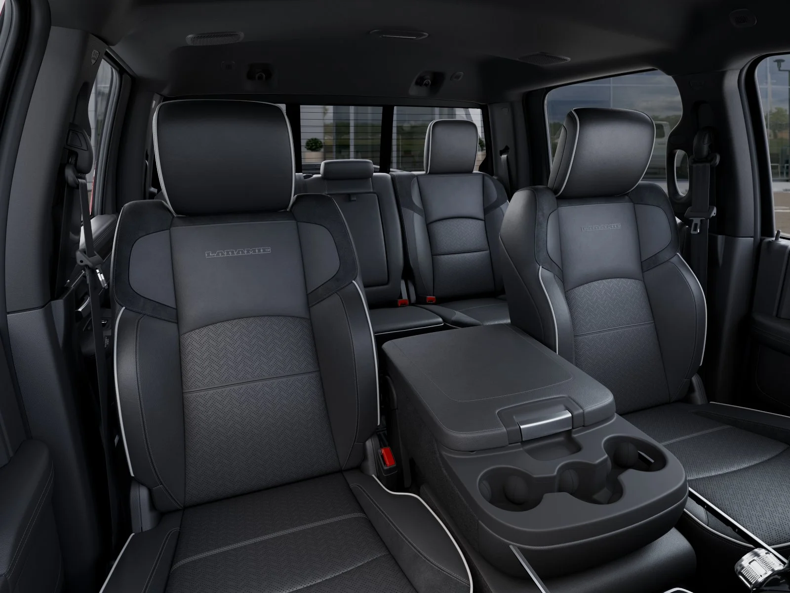 New 2026 Molten Red Pearl-Coat Exterior Paint RAM Laramie image 43