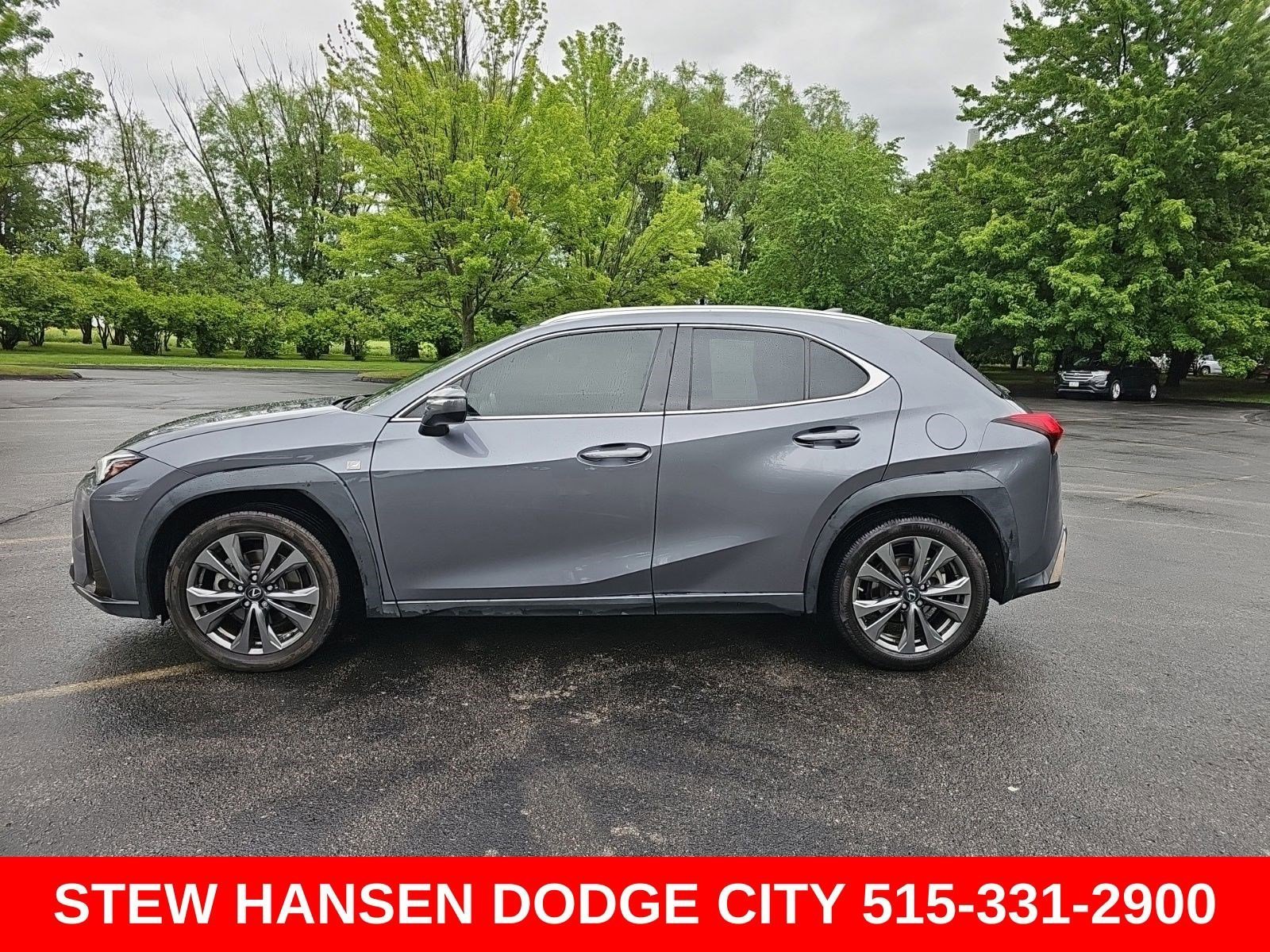 Used 2020 Gray Pearl Lexus UX 200 F SPORT image 1