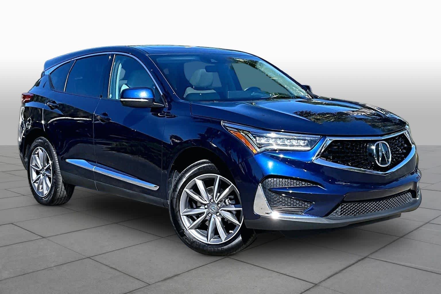 Used 2020 Fathom Blue Pearl Acura w/Technology Pkg image 3