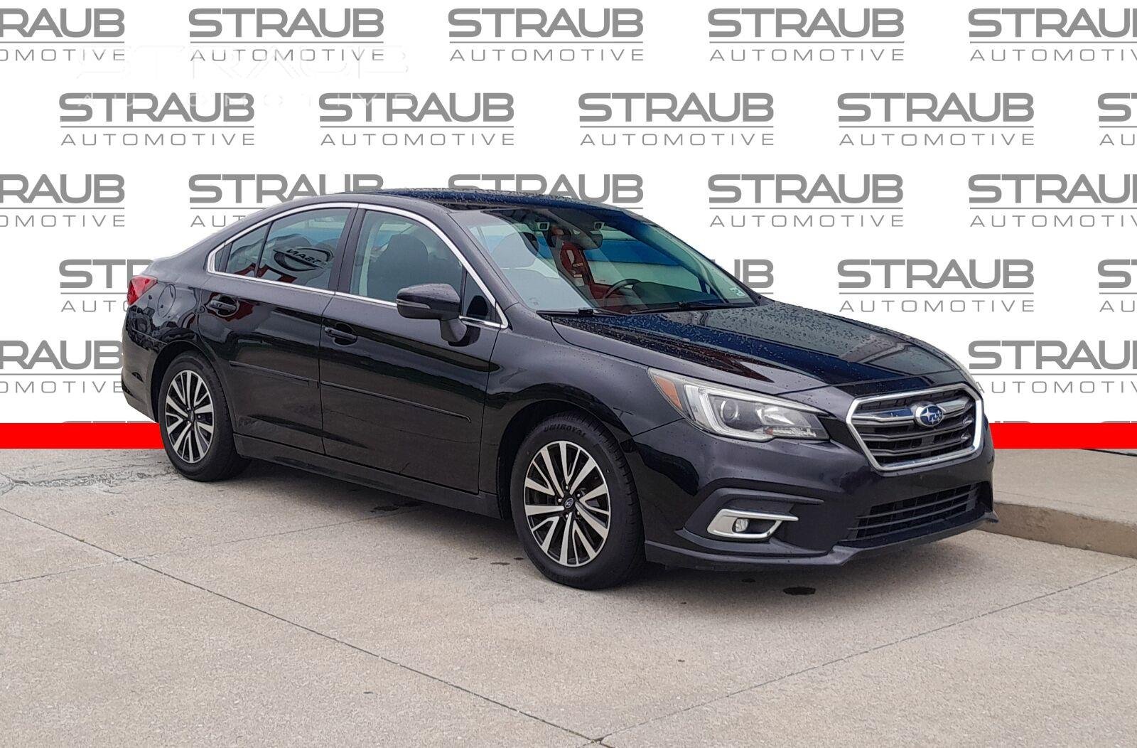Used 2018 Crystal Black Silica Subaru Premium image 1