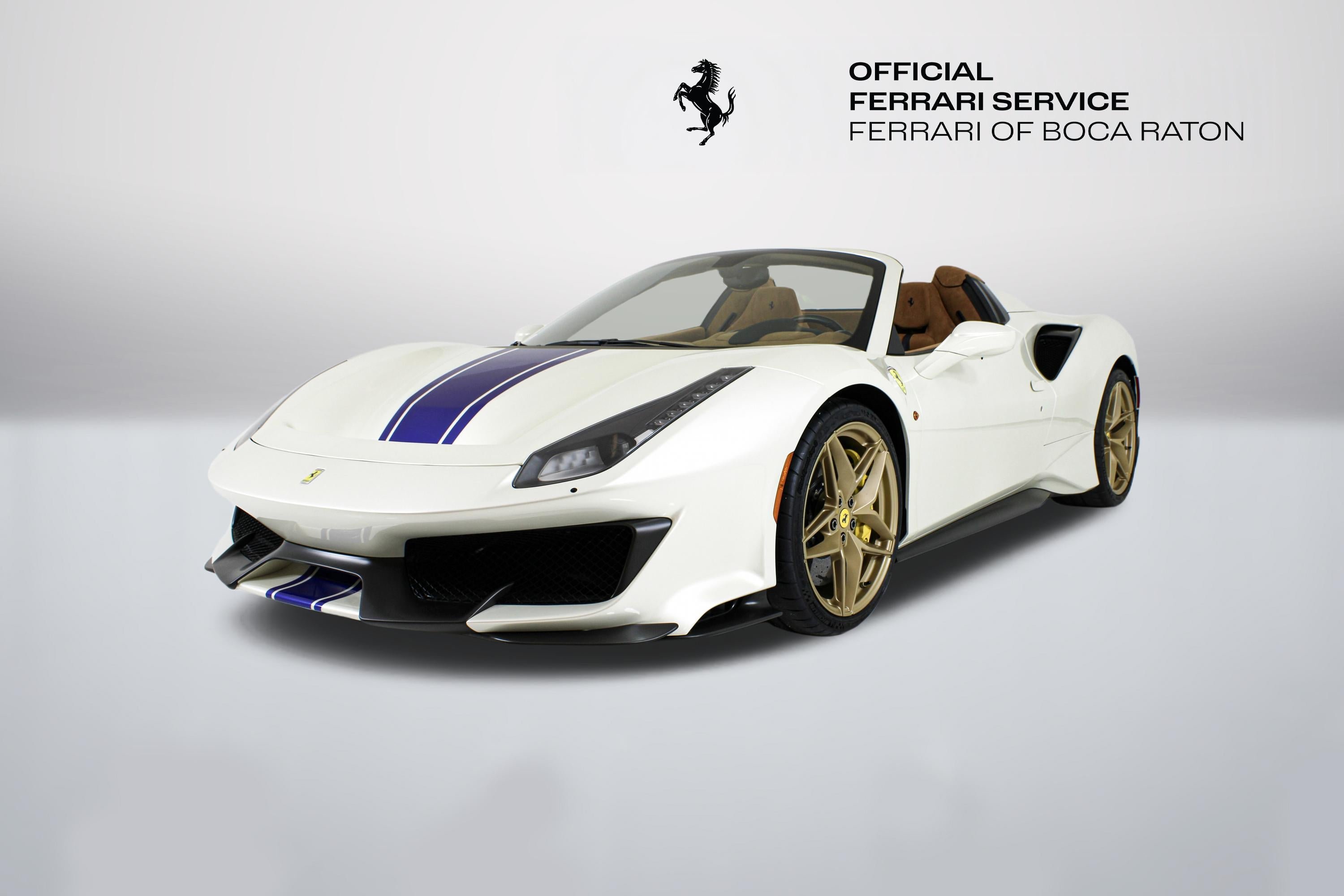 Certified Used 2020 White Ferrari  image 1