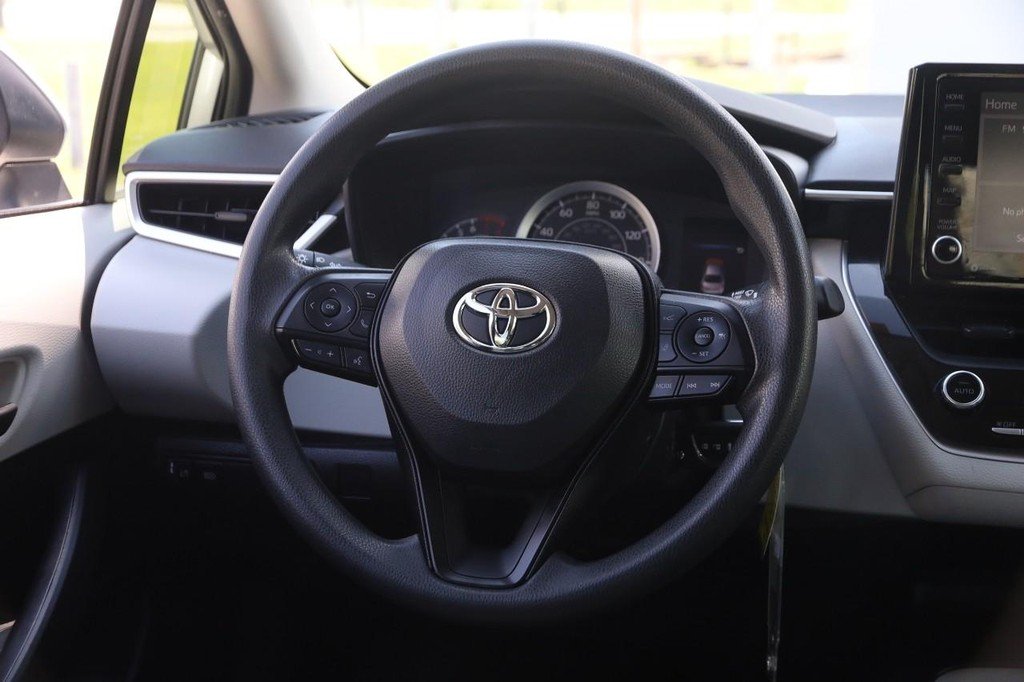 Certified Used 2022 Classic Silver Metallic Toyota LE CVT (Natl) image 21