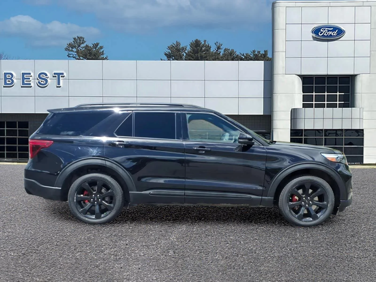 Used 2023 Agate Black Ford ST image 8