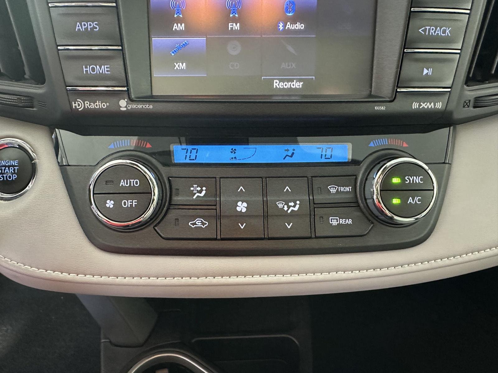 Used 2017 Electric Storm Blue Toyota XLE image 18