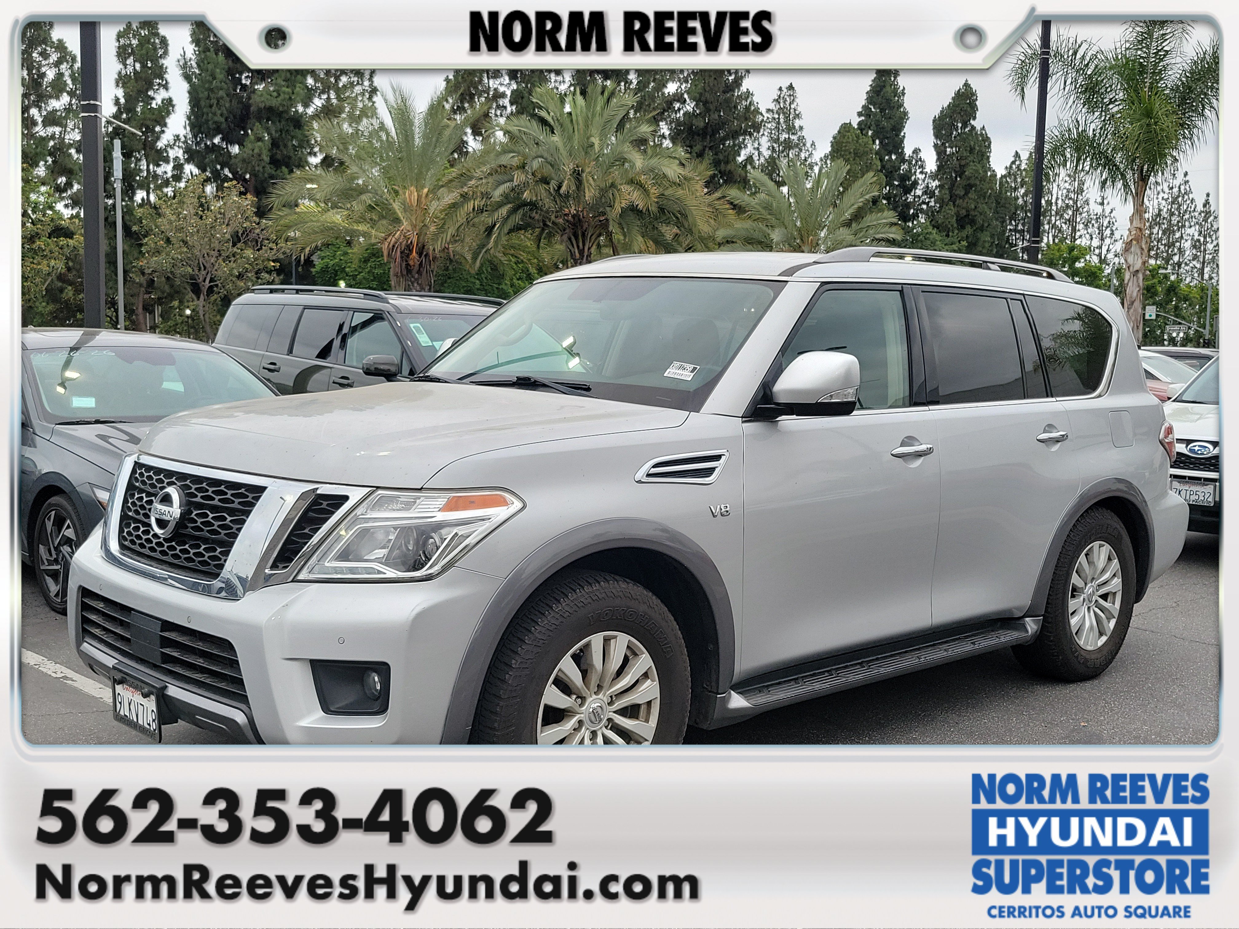 Used 2019 Brilliant Silver Metallic Nissan SV image 1
