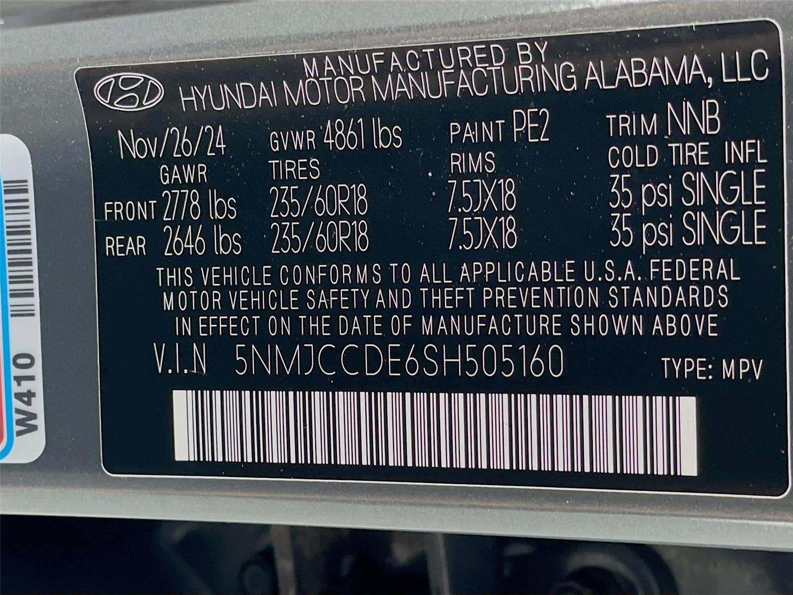 Used 2025 Ecotronic Gray Hyundai SEL Convenience image 34