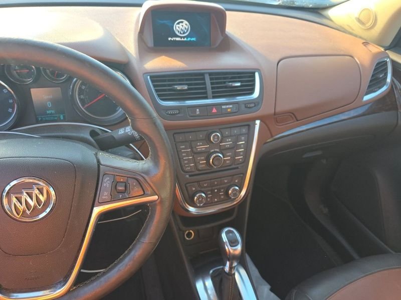 Used 2015 Deep Espresso Brown Metallic Buick Leather image 16