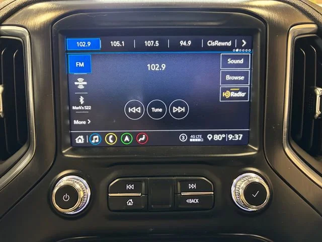Used 2020 Pacific Blue Metallic GMC AT4 image 19