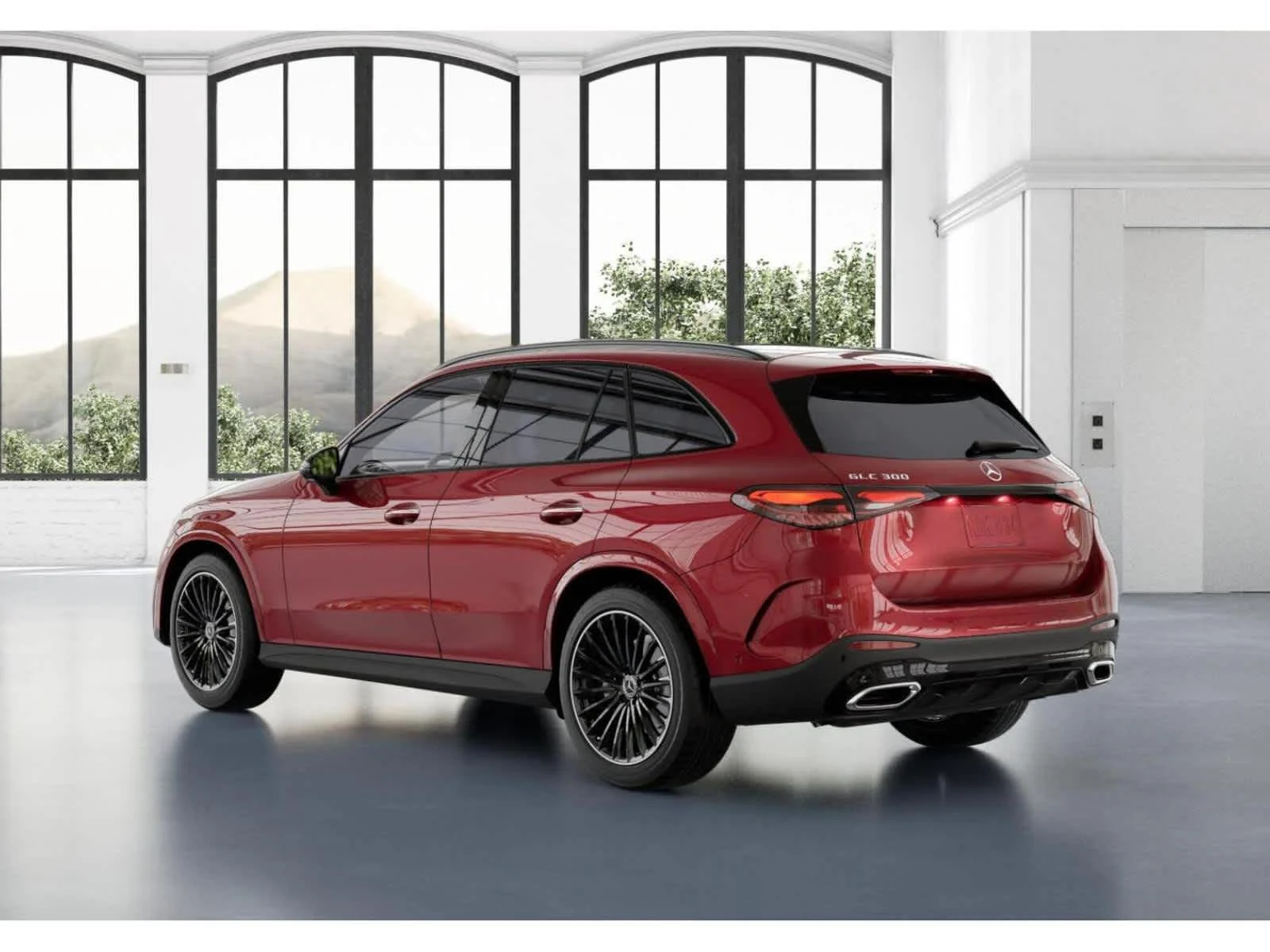 New 2026 MANUFAKTUR Patagonia Red Metallic Mercedes-Benz GLC 300 image 28