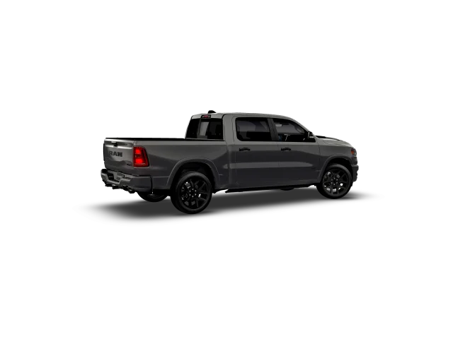 New 2026 Granite Crystal Metallic Clear-Coat Exterior Paint RAM Laramie image 8