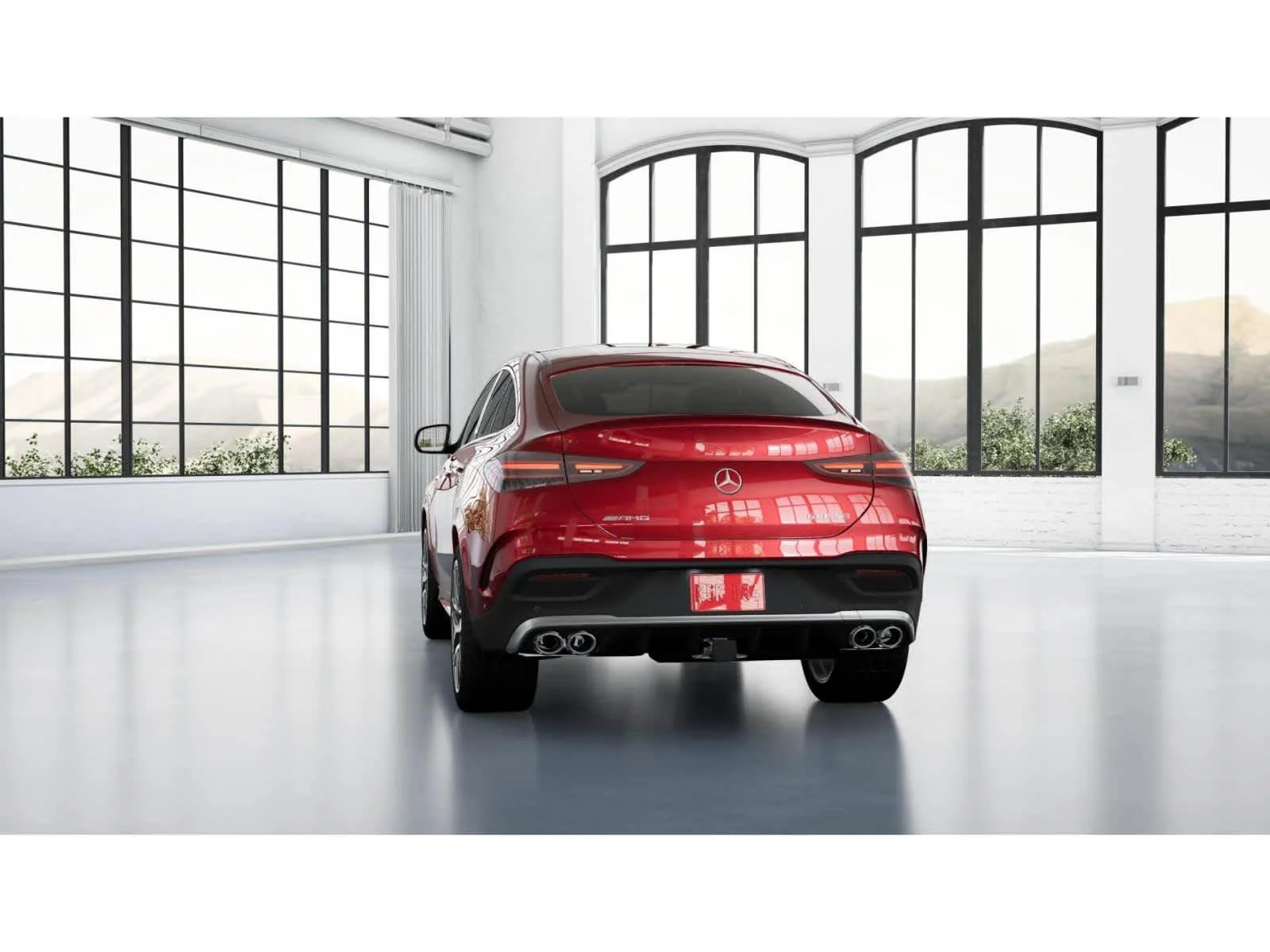 Used 2024 MANUFAKTUR Cardinal Red Metallic Mercedes-Benz AMG® GLE 53 image 25