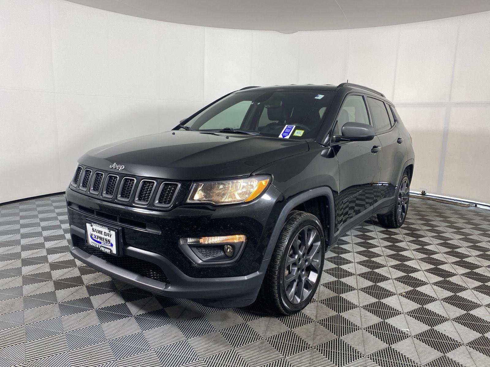 Used 2021 Diamond Black Crystal Pearlcoat Jeep 80th Anniversary image 17