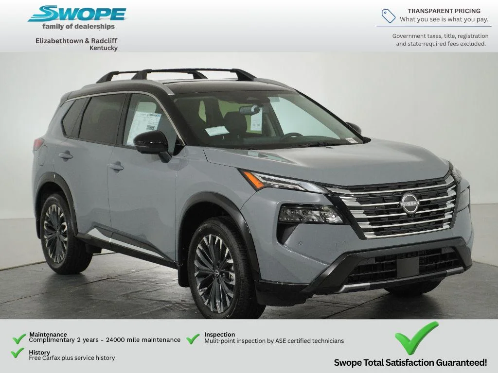 New 2026 Boulder Gray Pearl/Super Black Nissan Platinum image 1