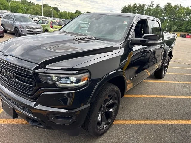Certified Used 2023 Diamond Black Crystal Pearlcoat Ram Limited image 3