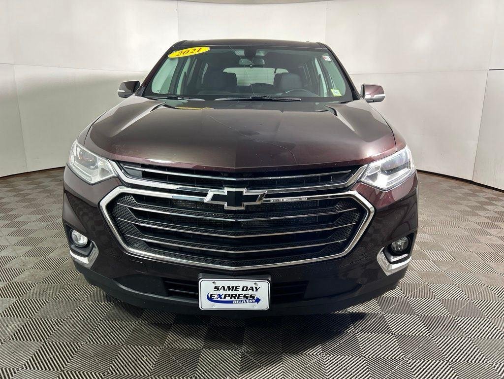 Used 2021 Black Cherry Metallic Chevrolet LT image 12