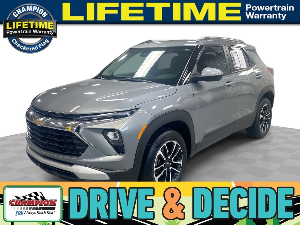 Used 2024 Sterling Gray Metallic Chevrolet LT image 1