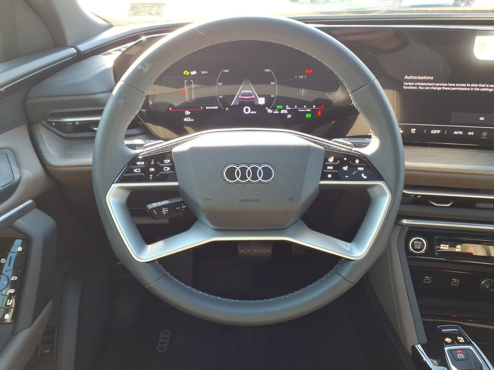 Used 2025 Mythos Black Metallic Audi Premium Plus image 16