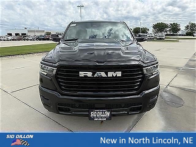 New 2026 Diamond Black Crystal Pearlcoat Ram Laramie image 3