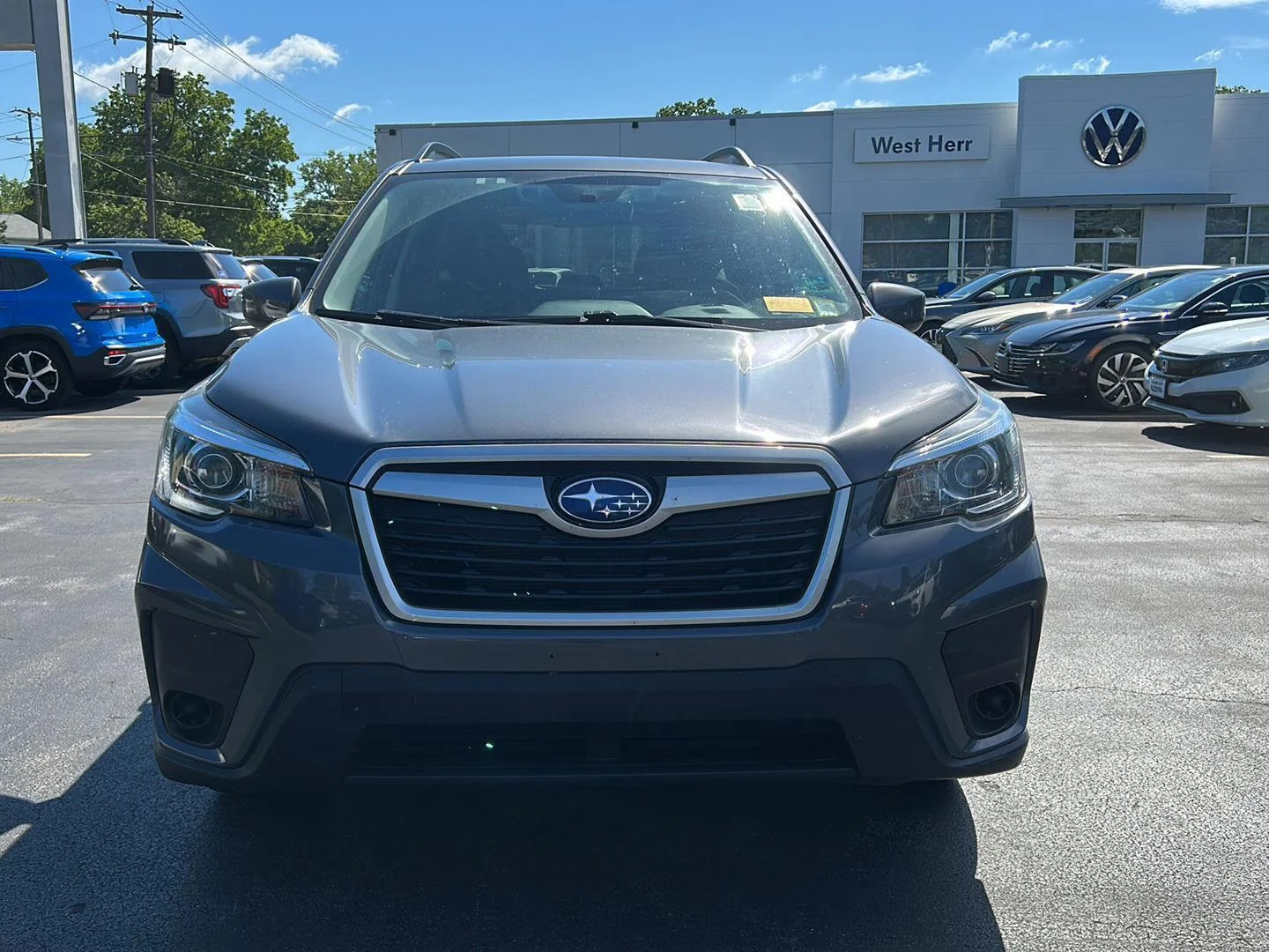 Used 2020 Magnetite Gray Metallic Subaru Premium image 2
