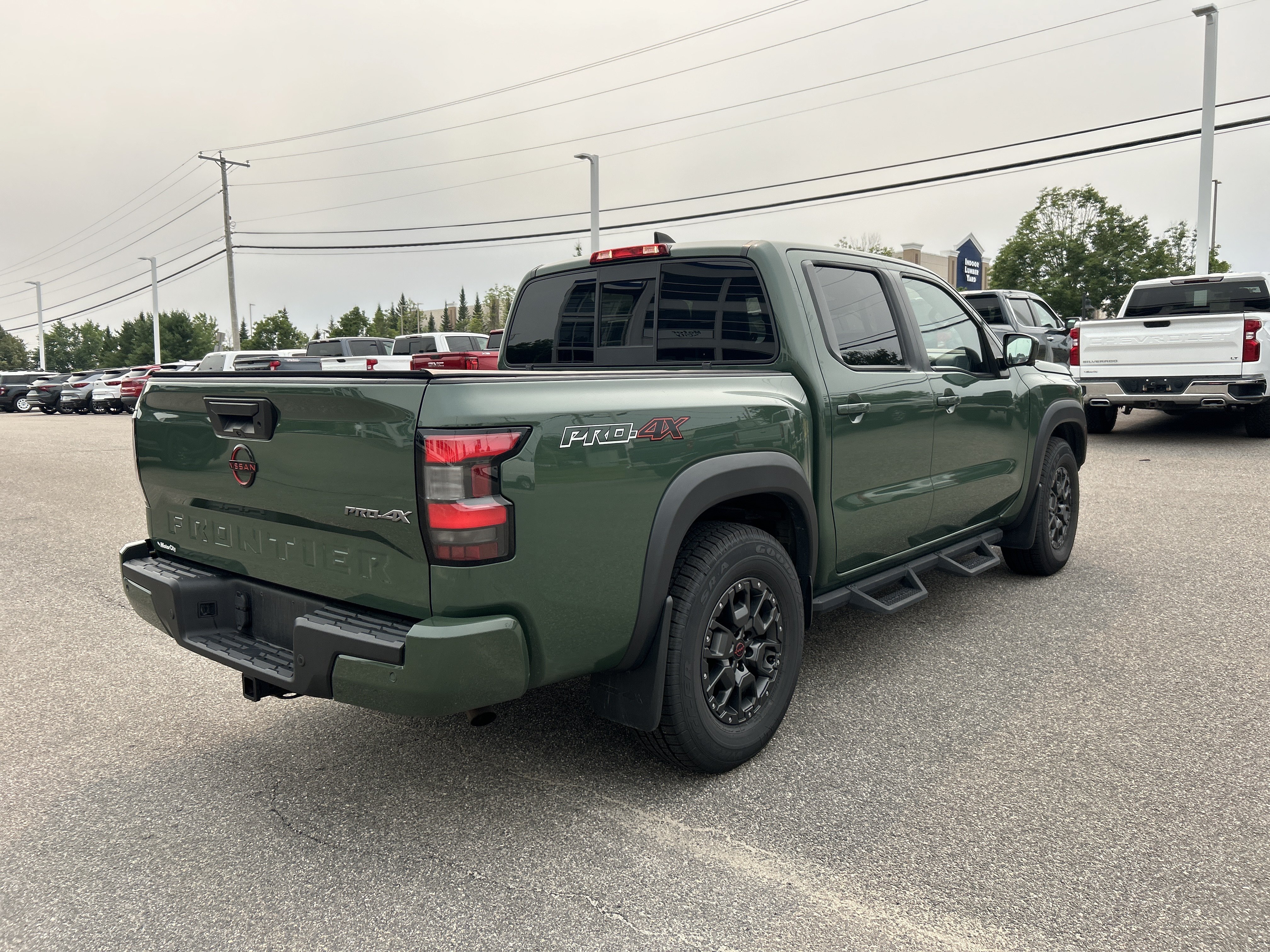 Used 2022 Tactical Green Metallic Nissan PRO-4X image 2