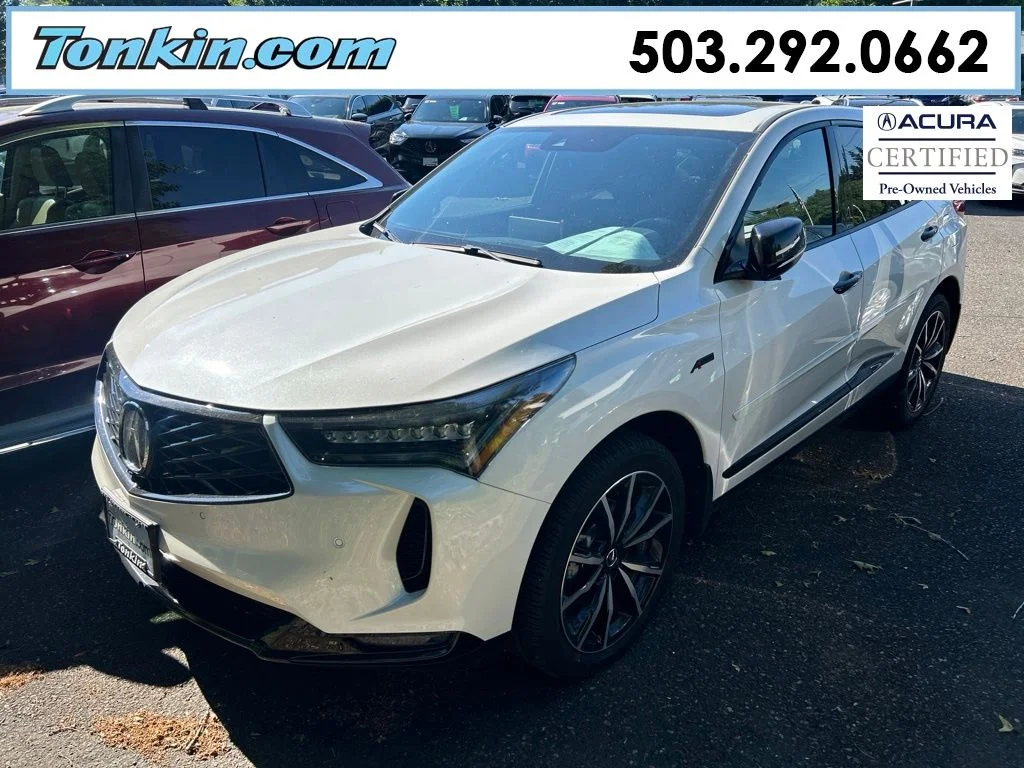 Used 2025 Platinum White Acura A-Spec Advance Package SH-AWD image 5