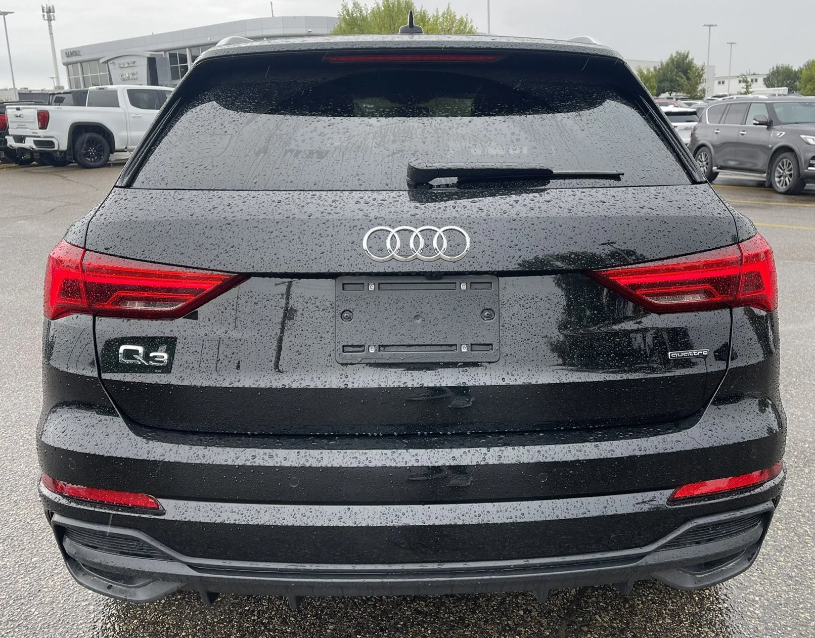 Used 2025 Black Audi Progressiv Quattro Leather Sunroof image 3