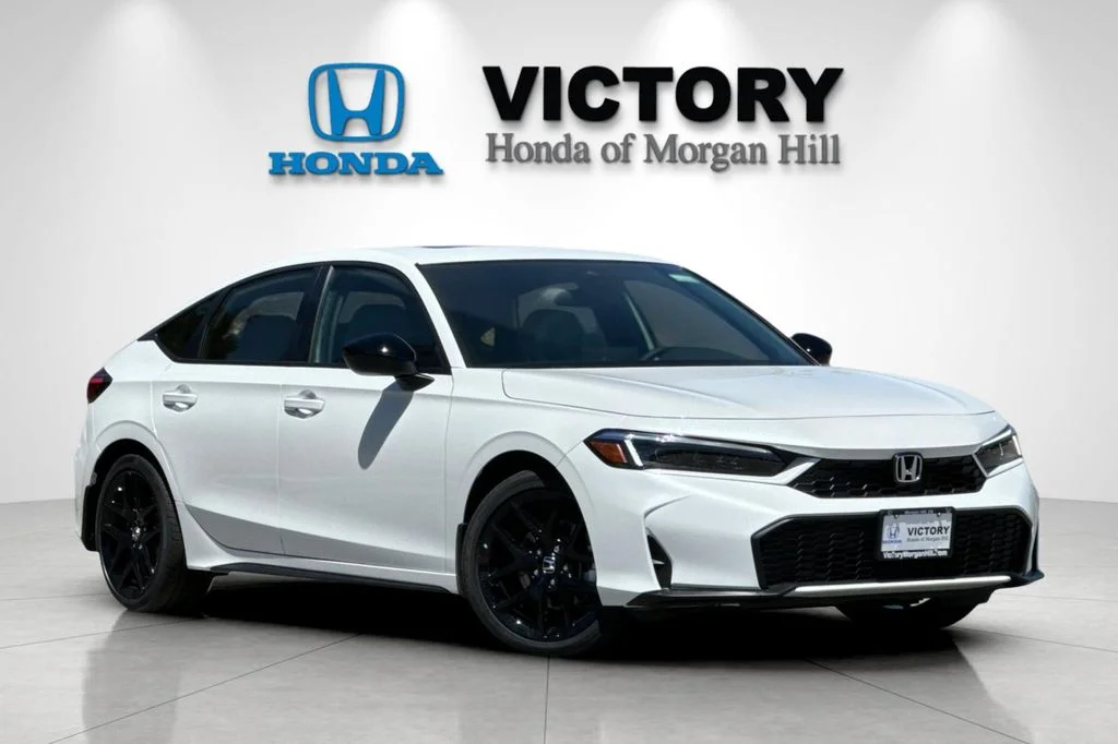 New 2026 Platinum White Pearl Honda Sport image 2