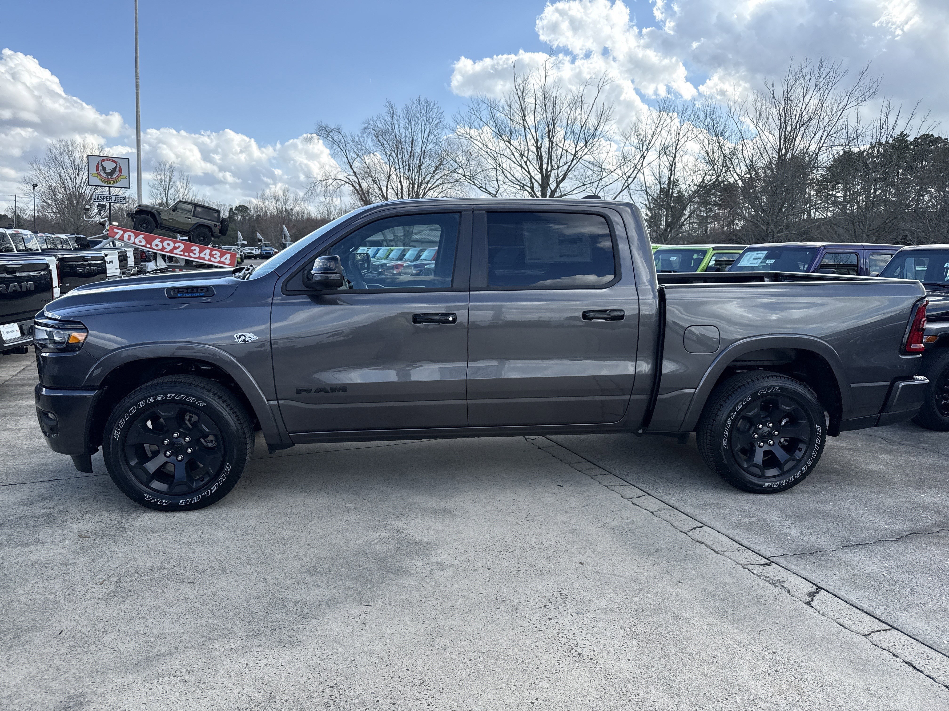 New 2026 Granite Crystal Metallic Clearcoat RAM Big Horn image 4