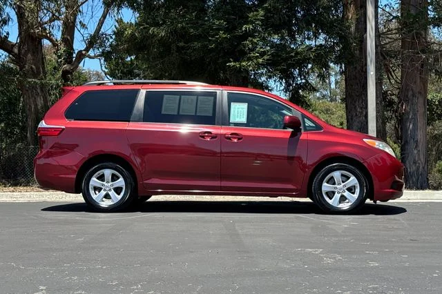 Certified Used 2017 Red Toyota LE image 3