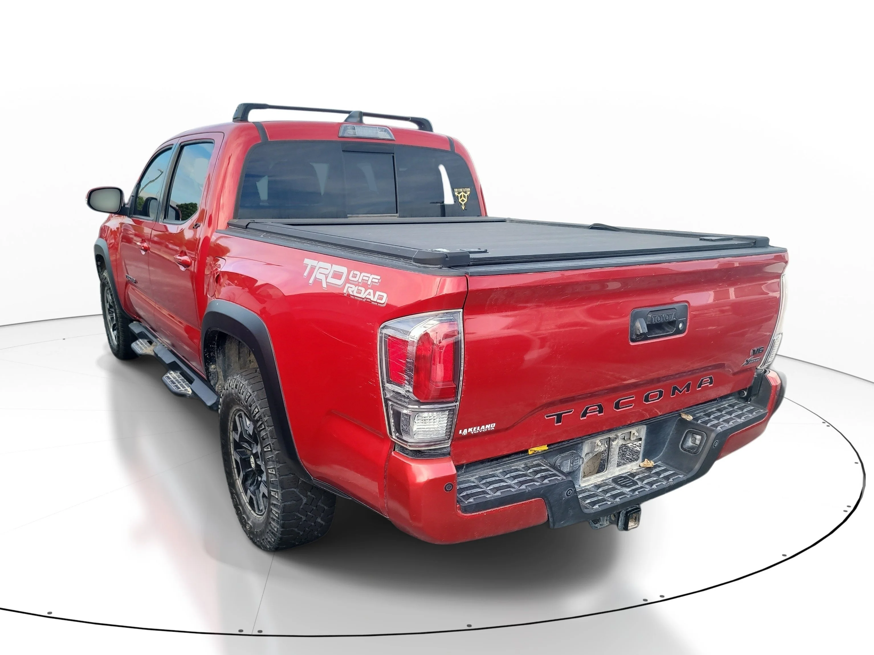 Used 2022 Barcelona Red Metallic Toyota TRD Off Road image 4