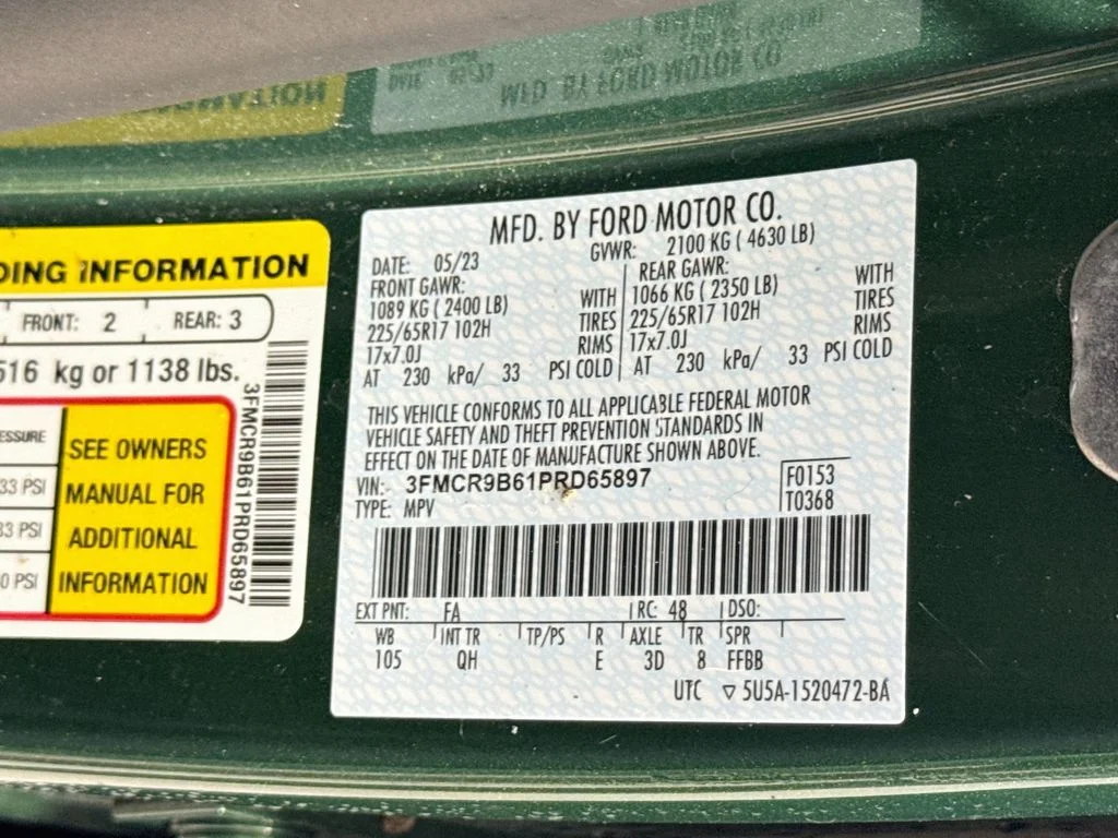 Certified Used 2023 Eruption Green Metallic Ford Big Bend image 31