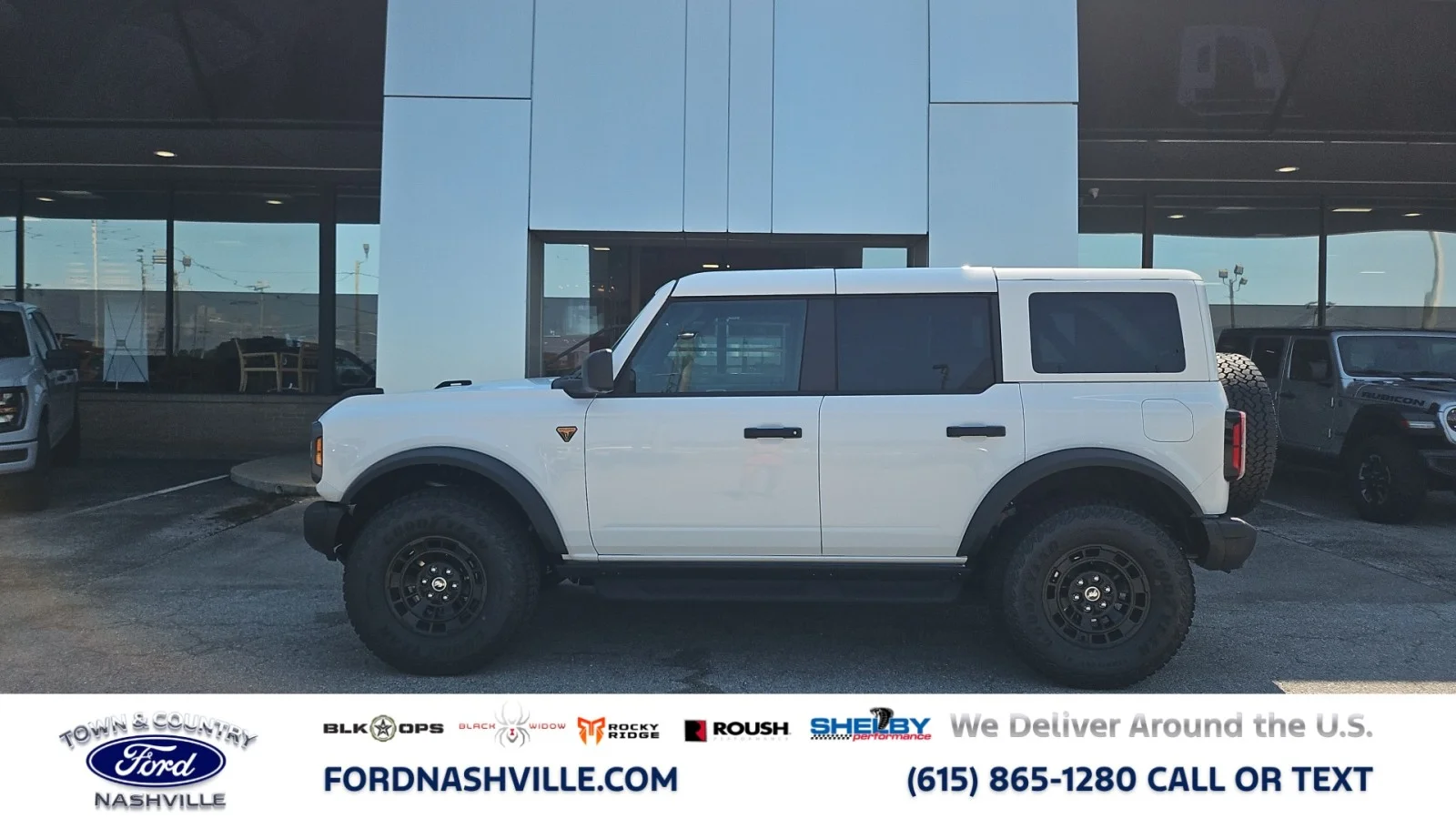 New 2026 Oxford White Ford Badlands 4WD image 2
