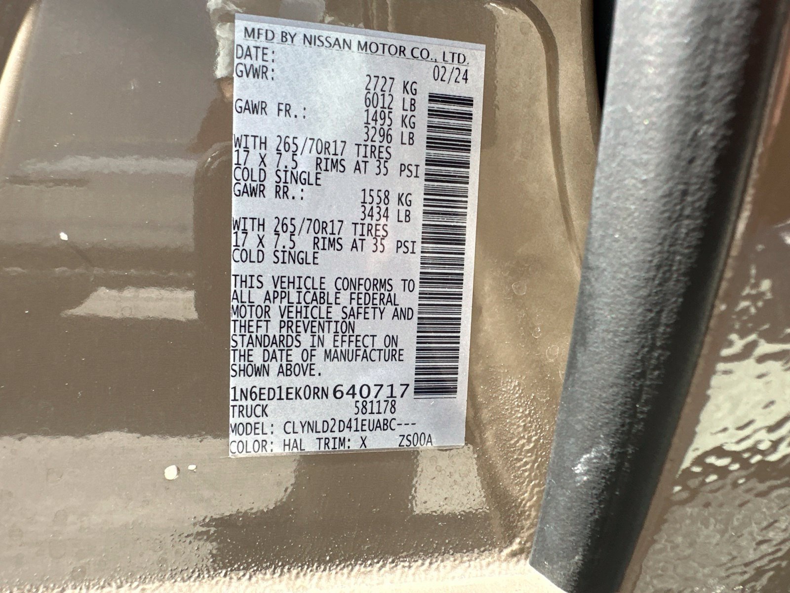 Used 2024 Baja Storm Nissan PRO-4X image 13