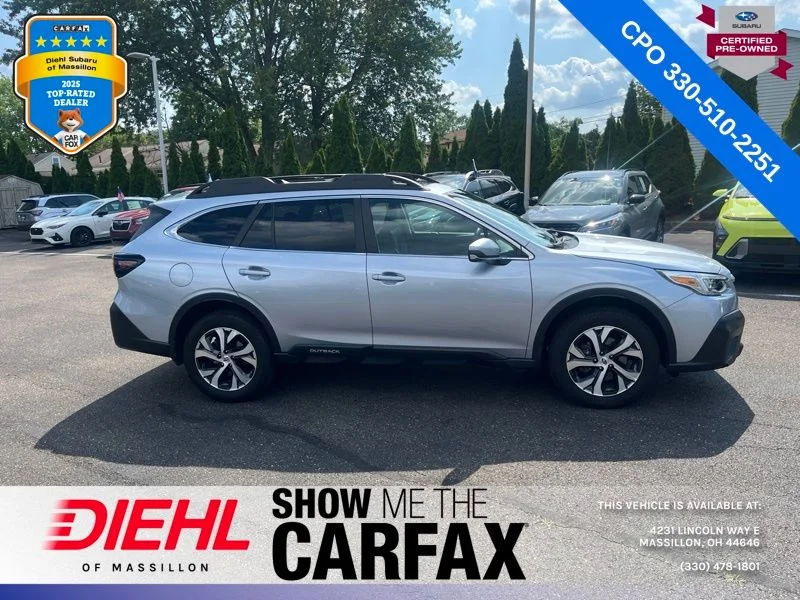 Used 2021 Silver Subaru Limited image 3