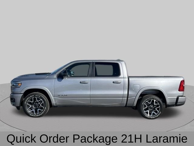 New 2026 Billet Silver Metallic Clear-Coat Exterior Paint RAM Laramie image 3