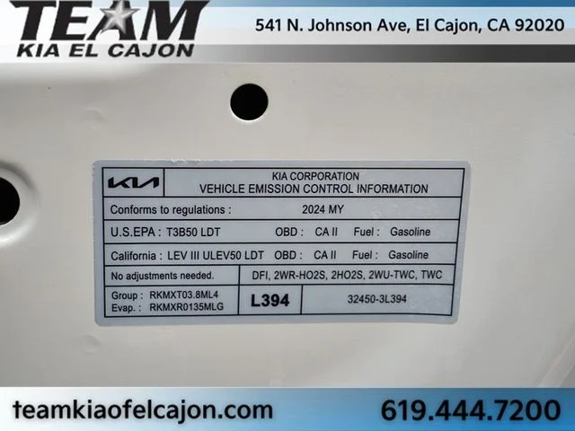 Certified Used 2024 White Kia EX FWD image 37