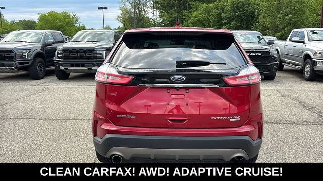 Used 2020 Rapid Red Metallic Tinted Clearcoat Ford Titanium image 30