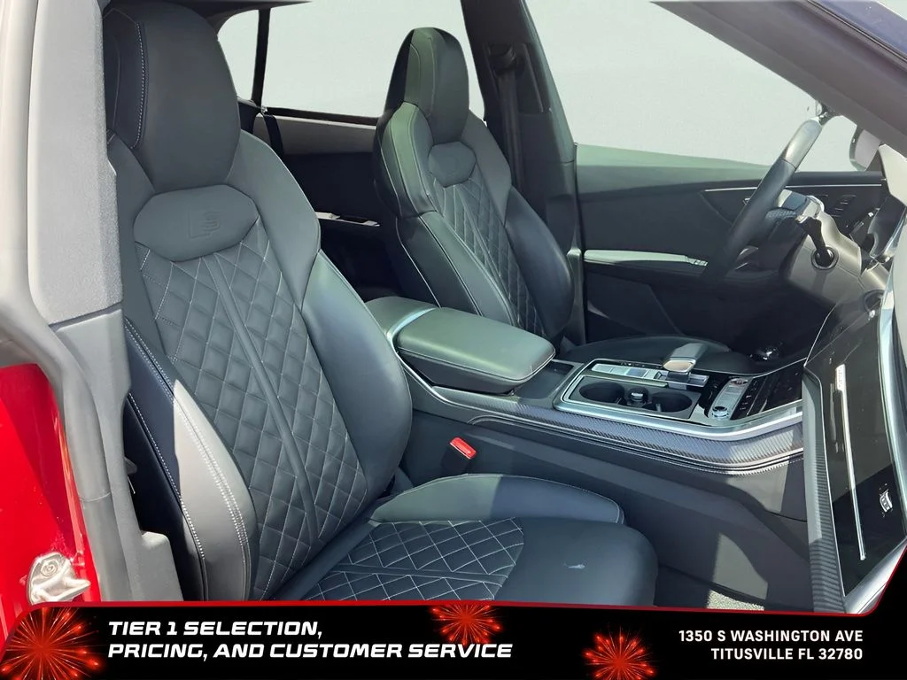Used 2025 Red Audi 4.0T Premium Plus image 19