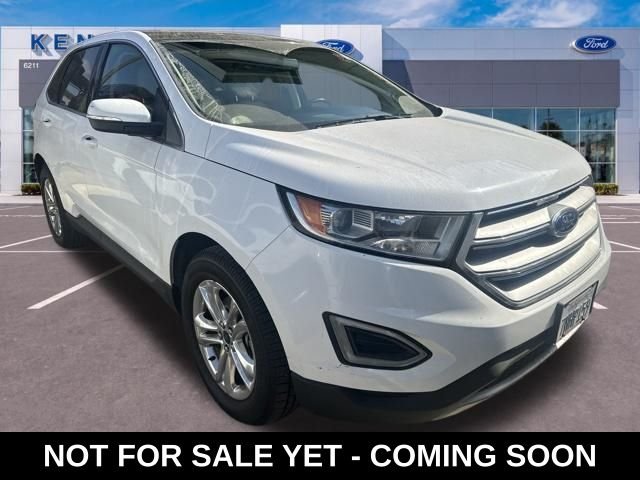 Used 2015 White Ford SEL image 1