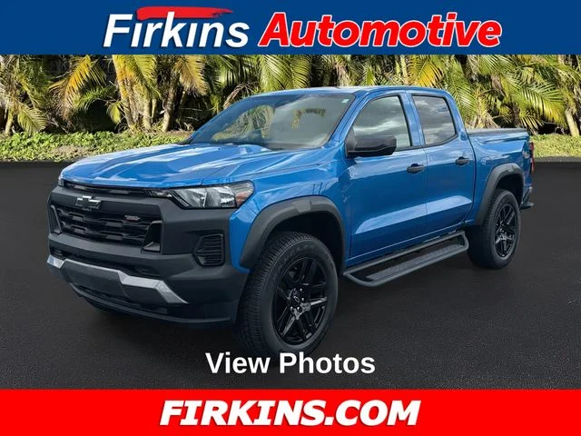 Used 2023 Blue Chevrolet Trail Boss image 1