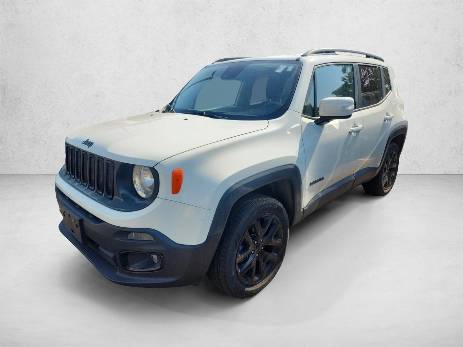 Used 2017 Alpine White Jeep Altitude image 1