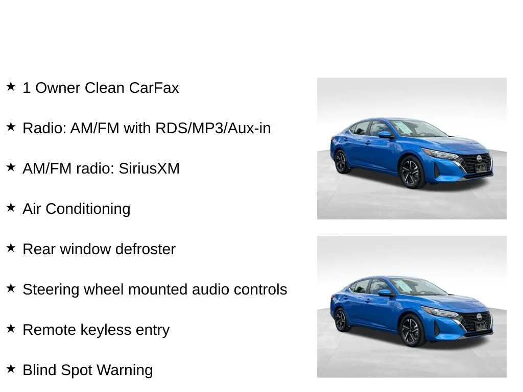 Used 2025 Blue Nissan SV image 30