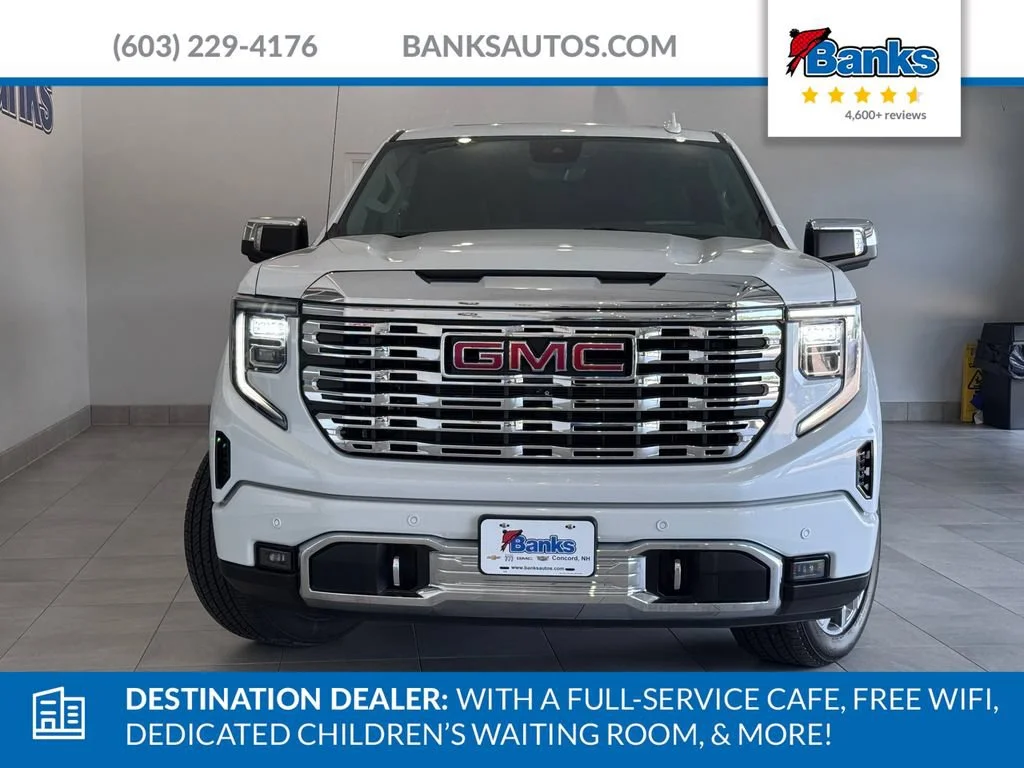 Certified Used 2026 Glacier White Tricoat GMC Denali image 3