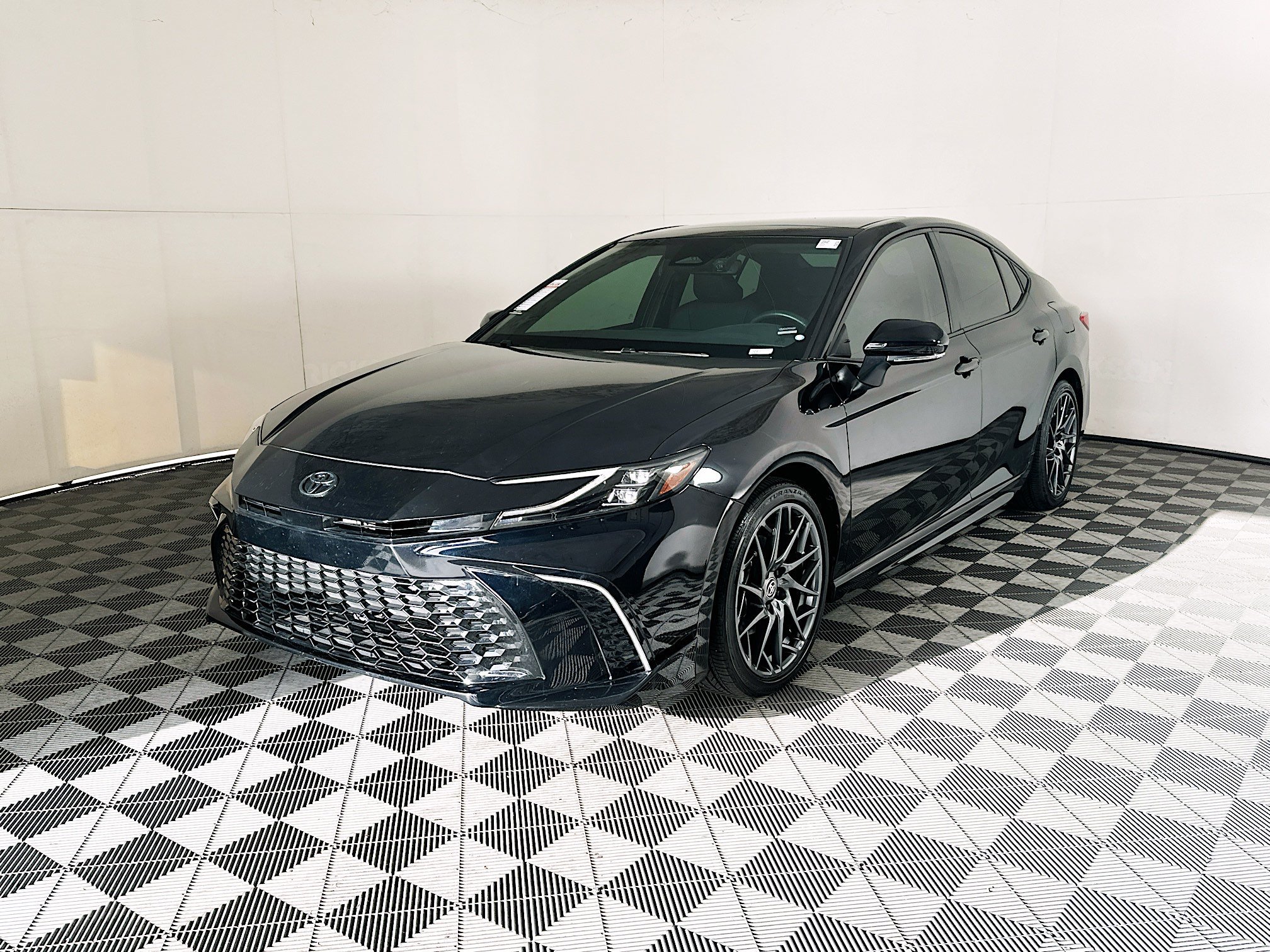 Certified Used 2025 Midnight Black Metallic Toyota XSE image 7