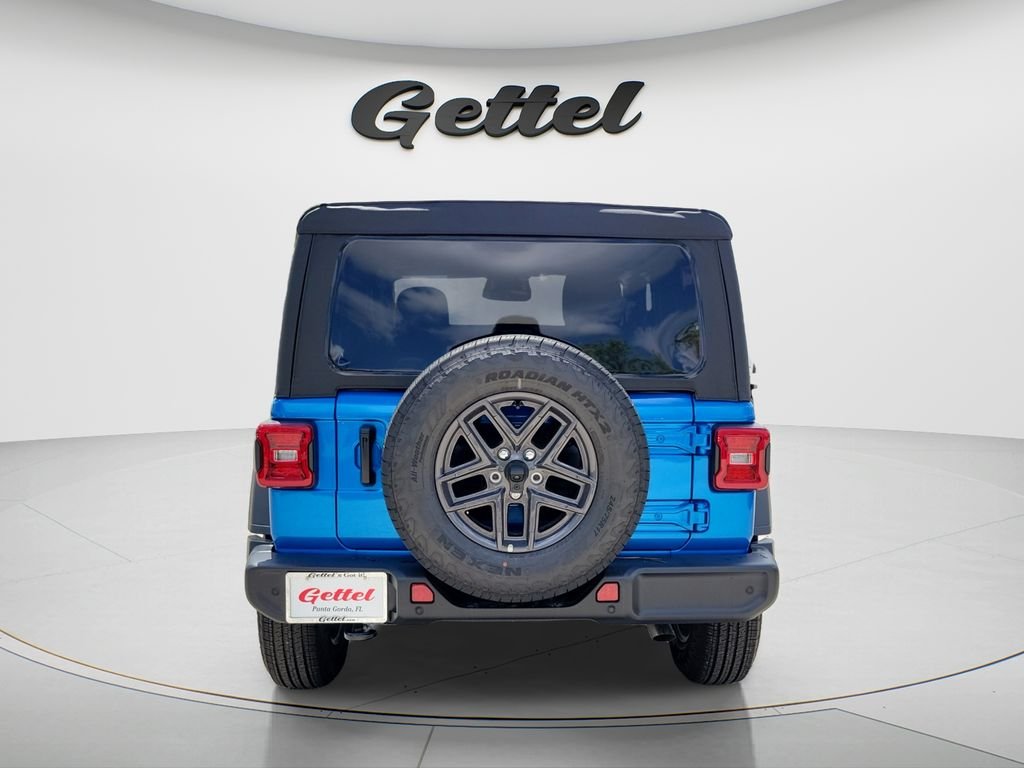 New 2026 Hydro Blue Pearl-Coat Exterior Paint Jeep Sport S image 5
