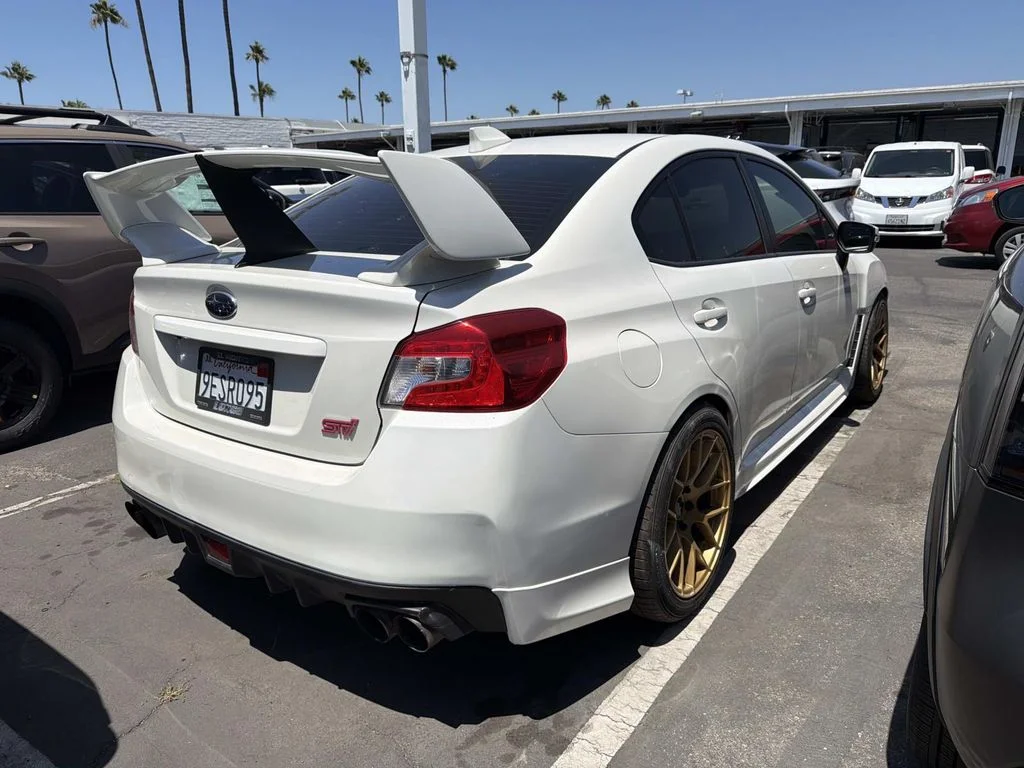 Used 2021 Crystal White Pearl Subaru STI image 4